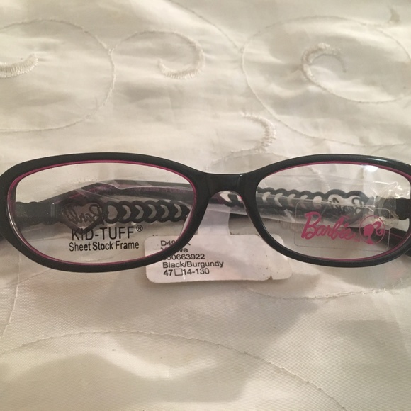 Barbie | Accessories | Barbie Eyeglasses Rx Frame Black And Pink | Poshmark